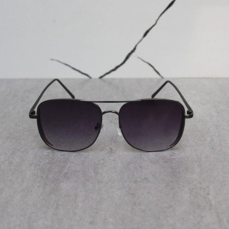 Metal Square Side Cap Sunglasses For Men And Women-FunkyTradition