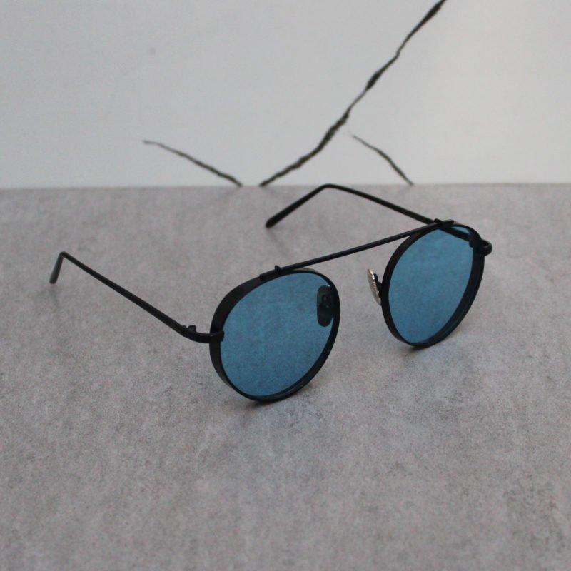 Round Metal Frame Sunglasses For Men And Women-FunkyTradition