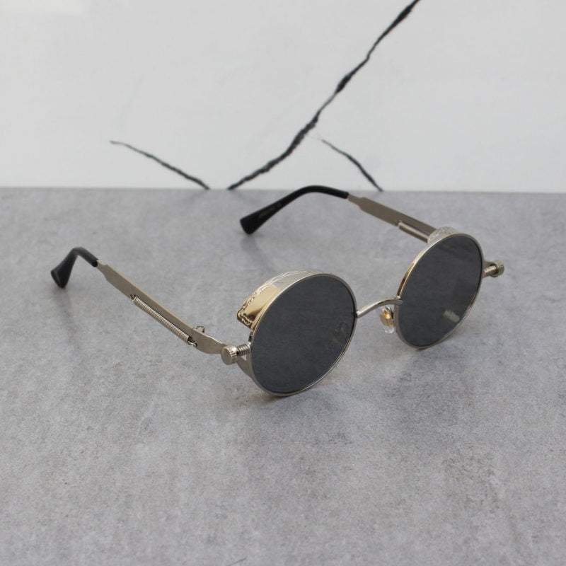 Stylish Round Vintage Candy Sunglasses For Men And Women-FunkyTradition
