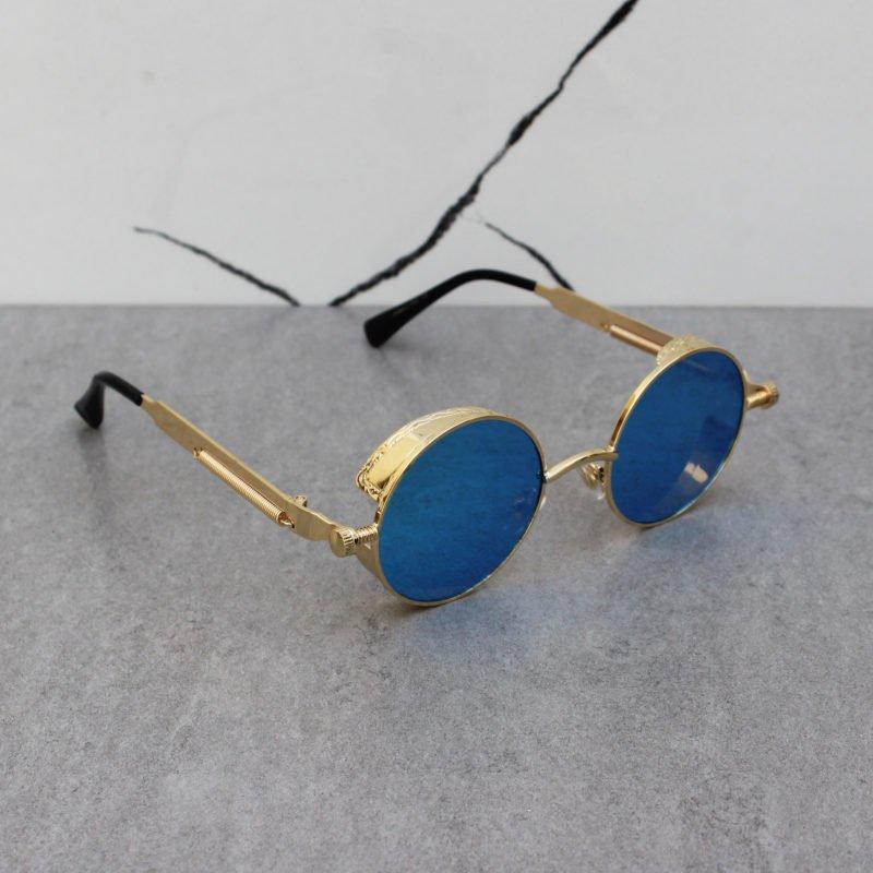 Stylish Round Vintage Candy Sunglasses For Men And Women-FunkyTradition