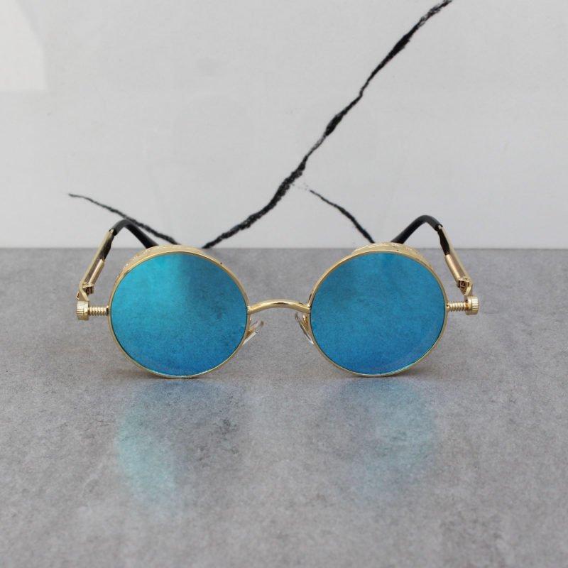 Stylish Round Vintage Candy Sunglasses For Men And Women-FunkyTradition