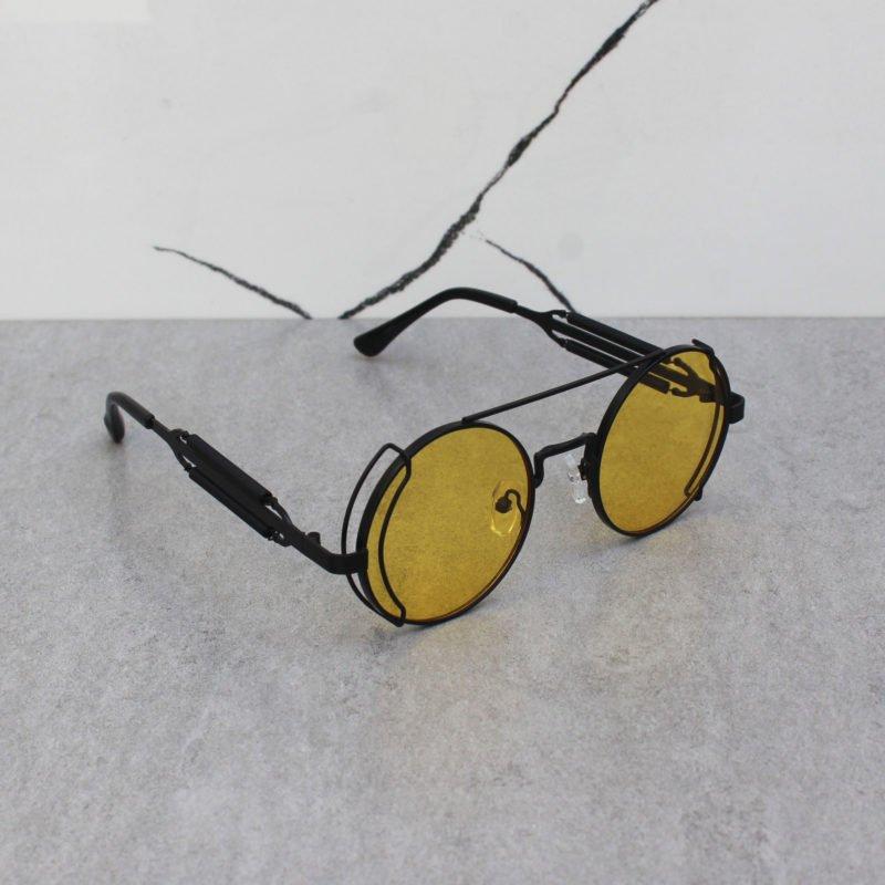 Round Vintage Candy Sunglasses For Men And Women-FunkyTradition