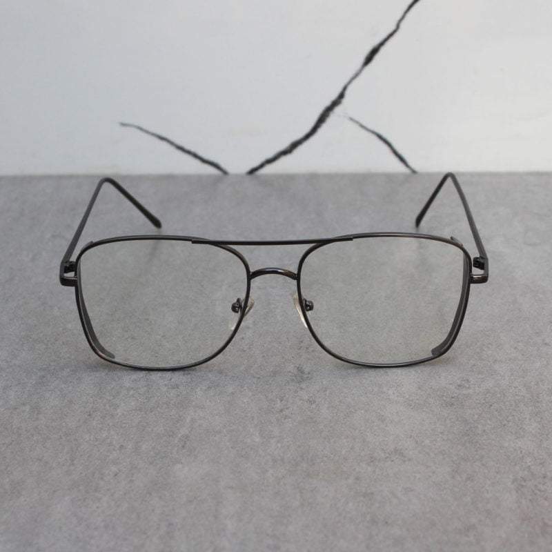 Metal Square Side Cap Sunglasses For Men And Women-FunkyTradition