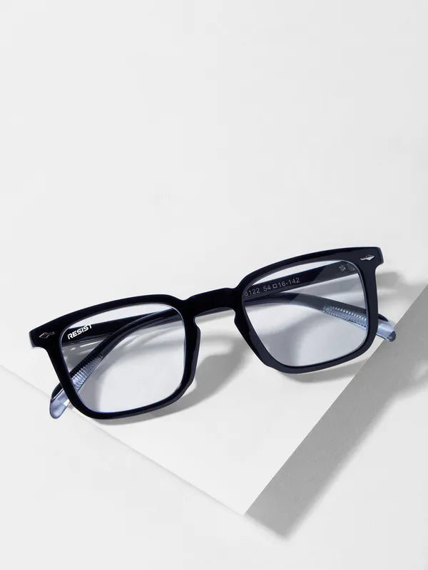 UV Protected Black Clear Wayfarer Sunglasses For Men & Women- FunkyTradition