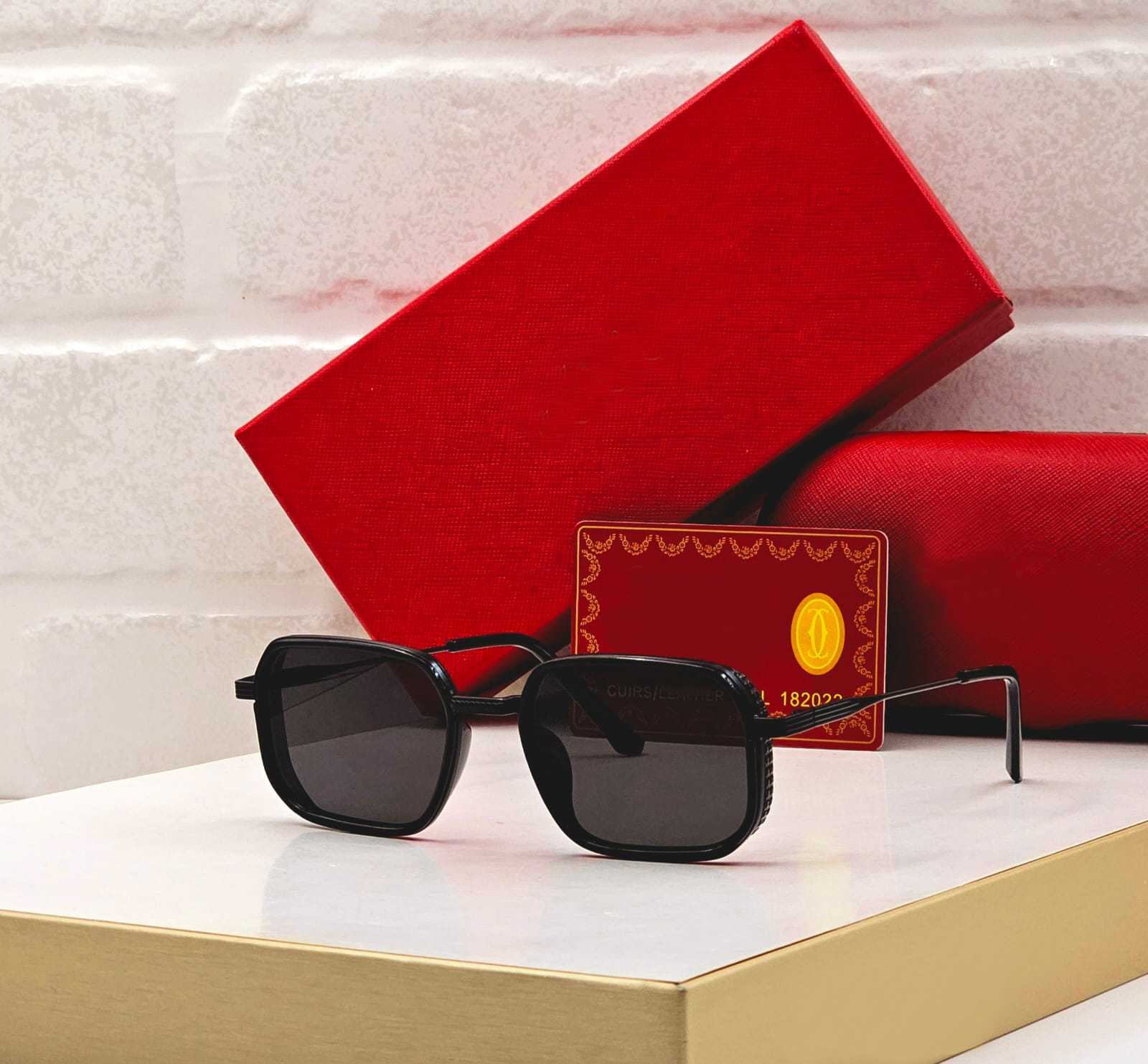 Luxury Hexagonal Designer Sunglasses - Multiple Colors