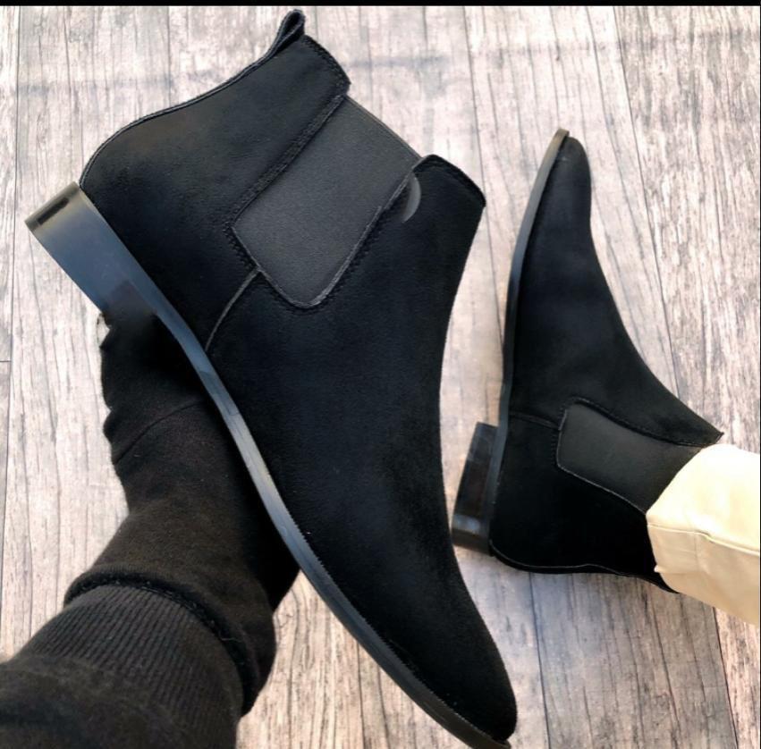 Mens Luxury Design Party Wear Premium Quality Chelsea Boot Shoes - FunkyTradition