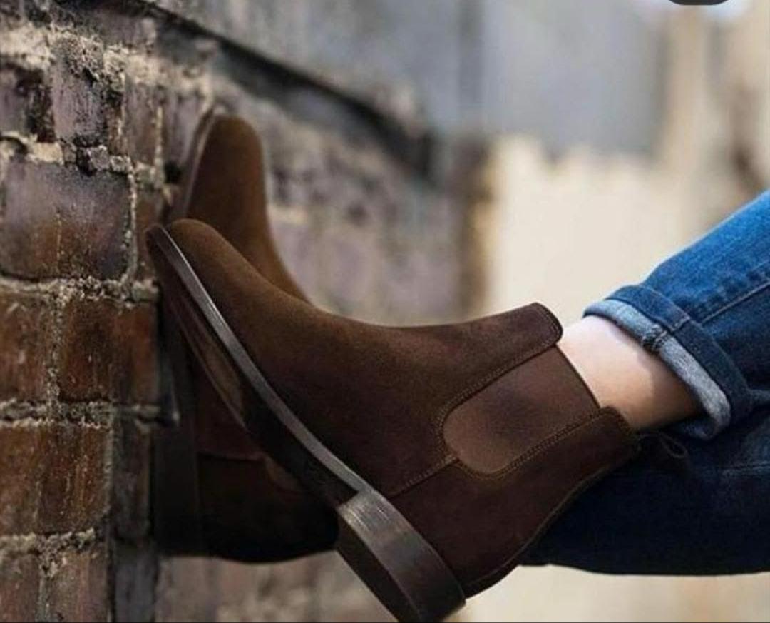 Mens Luxury Design Party Wear Premium Quality Chelsea Boot Shoes - FunkyTradition