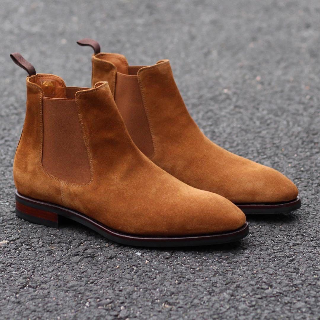 Mens Luxury Design Party Wear Premium Quality Chelsea Boot Shoes - FunkyTradition