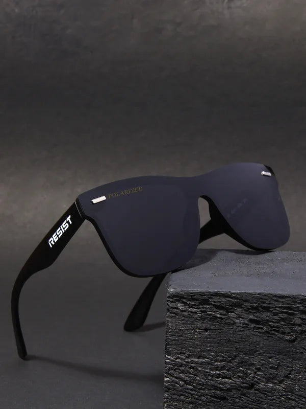 Polarised And UV Protected Black Wayfarer Sunglasses For Men & Women- FunkyTradition