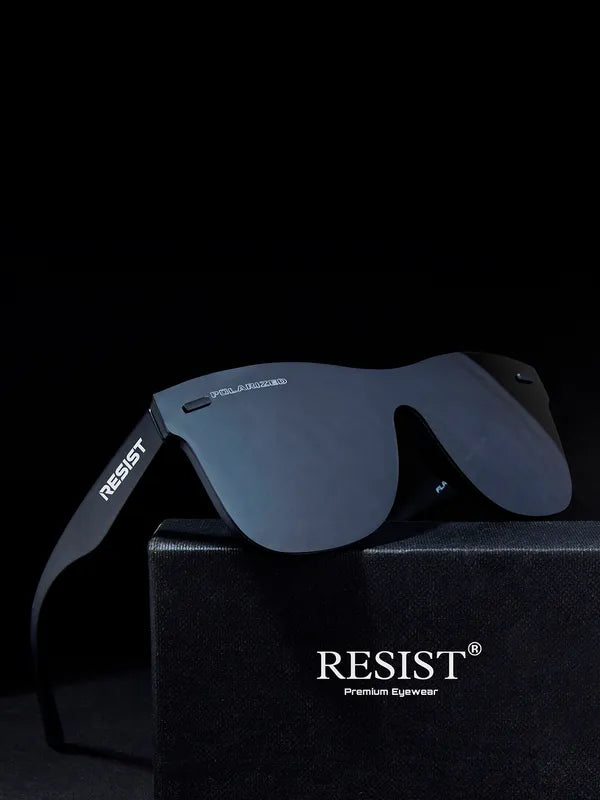 Polarised And UV Protected Black Wayfarer Sunglasses For Men & Women- FunkyTradition