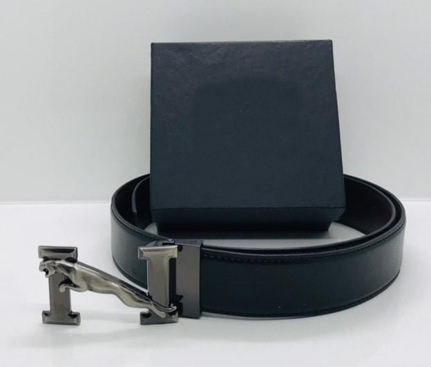 Premium Leather Belt with Stylish Buckle- FunkyTradition