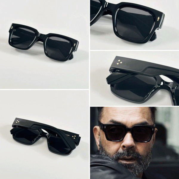 Premium Oversized Square Bobby Deol Inspired Sunglasses for Men – UV400 Protection, Stylish Black Frames