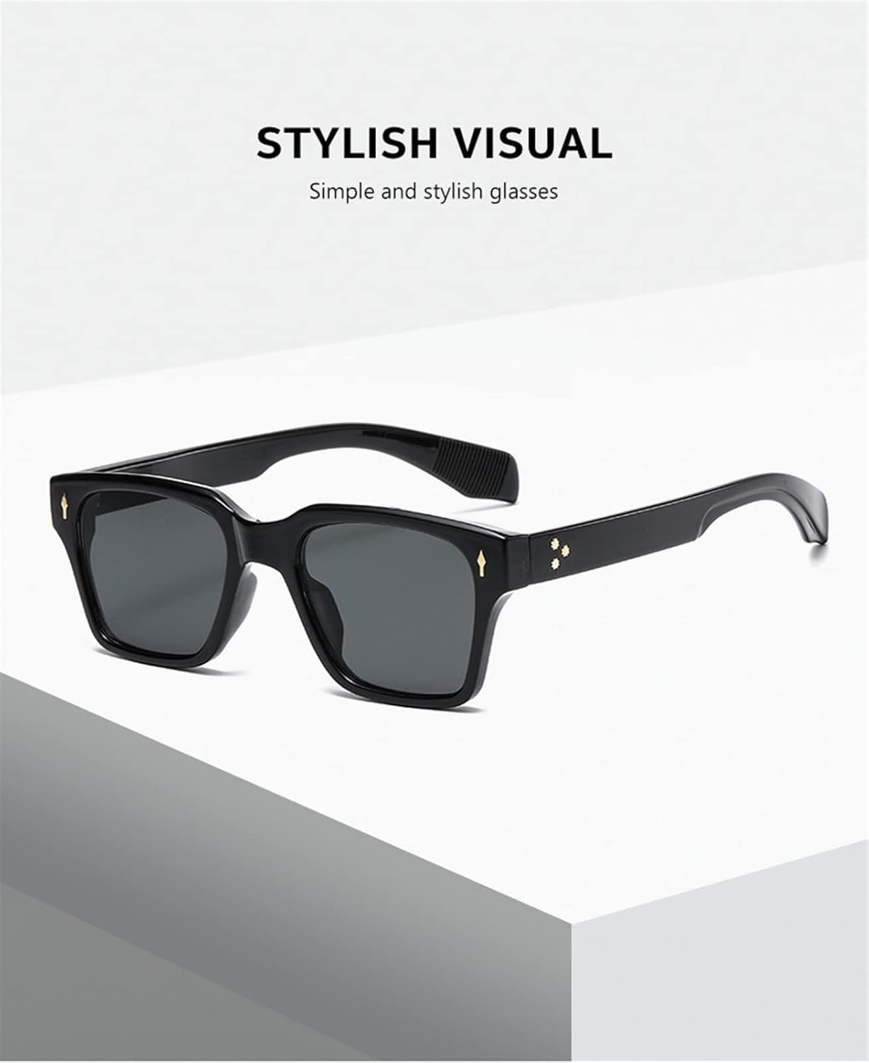 Premium Oversized Square Bobby Deol Inspired Sunglasses for Men – UV400 Protection, Stylish Black Frames