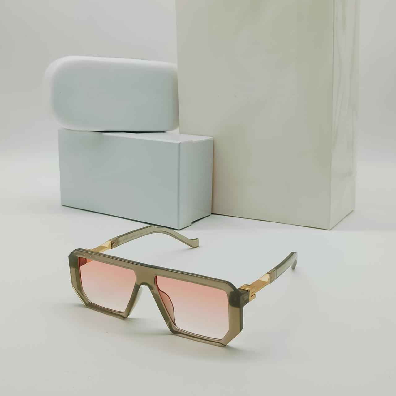 Retro Punk Square Multi Color Sunglasses For Unisex-FunkyTradition