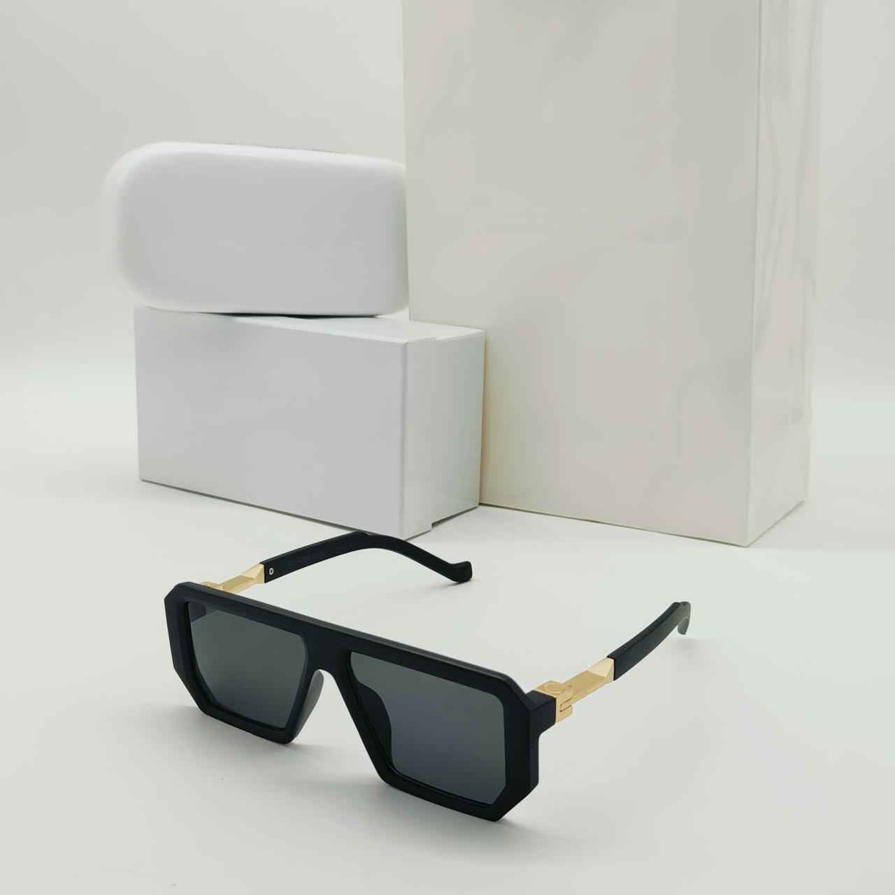 Retro Punk Square Multi Color Sunglasses For Unisex-FunkyTradition