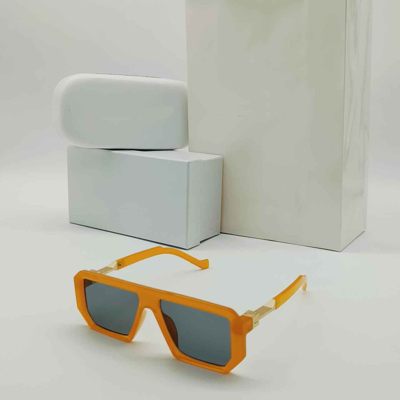 Retro Punk Square Multi Color Sunglasses For Unisex-FunkyTradition