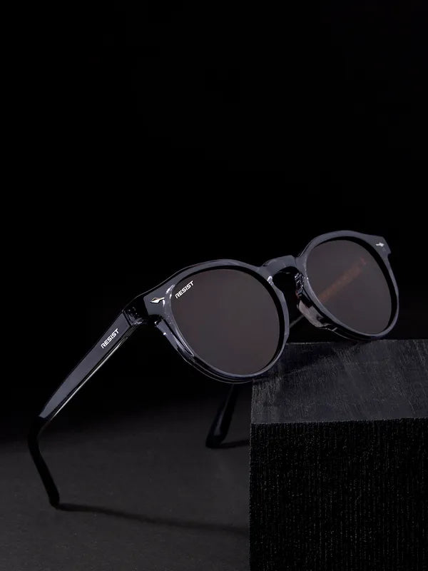 Round UV Protected Black Brown Green Wayfarer Sunglasses For Men & Women- FunkyTradition