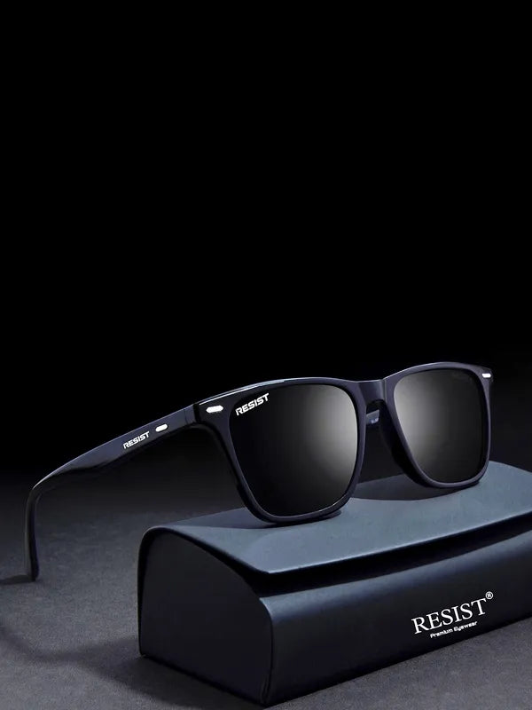 UV Protected Black Wayfarer Sunglasses For Men & Women- FunkyTradition