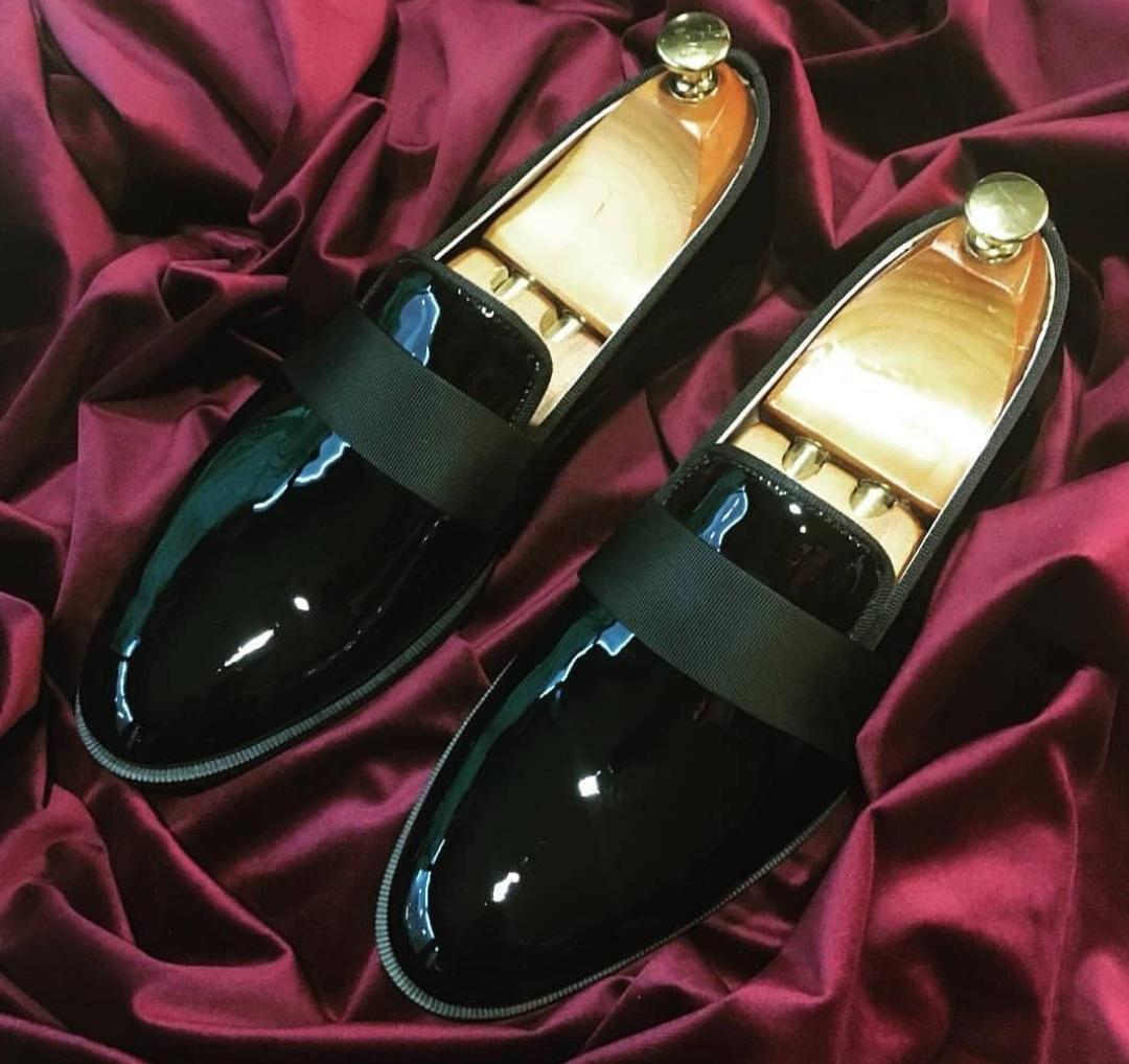 Shiny Moccasin Loafer For Office Wear And Casual Wear- FunkyTradition