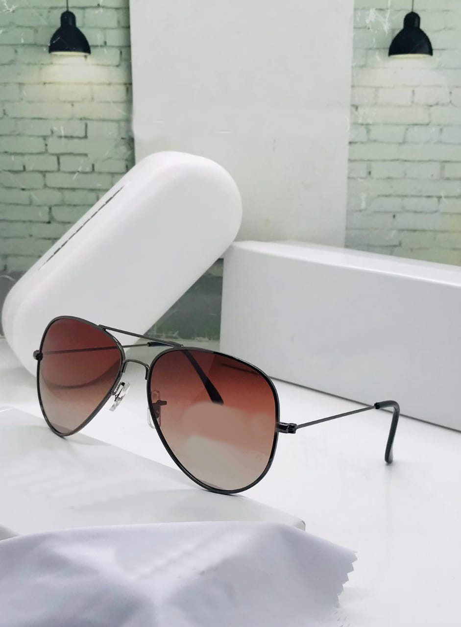 Sidharth Malhotra Premium Aviator Italian Designer Metal Sunglasses - FunkyTradition