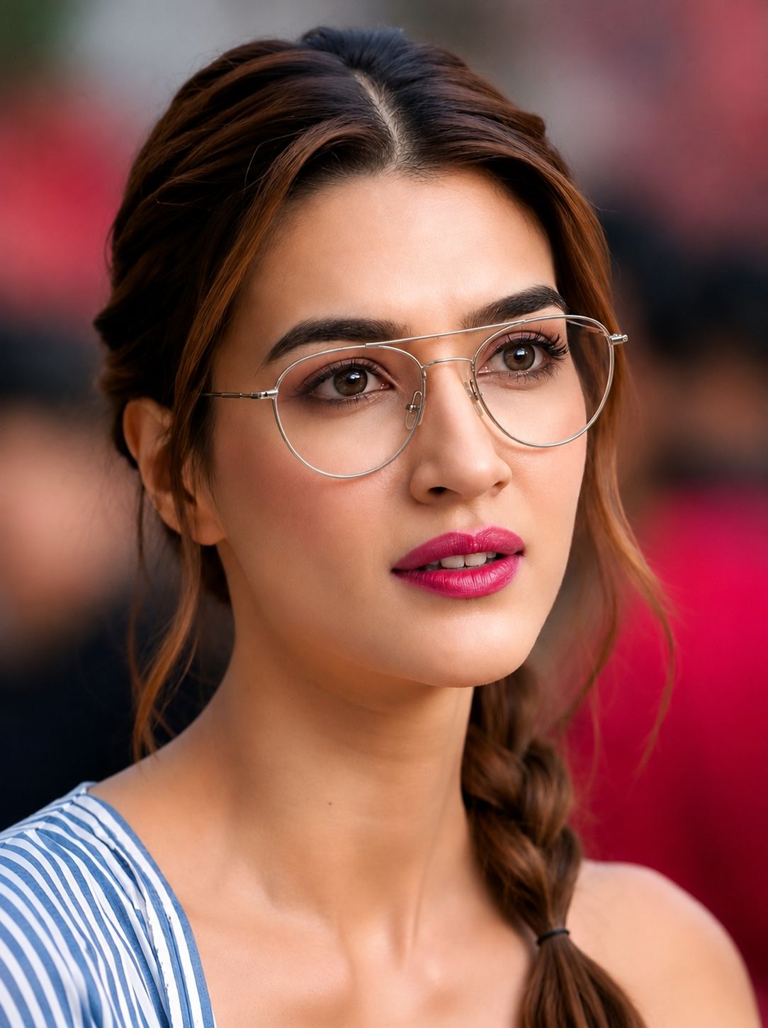Stylish aviator optical glasses inspired by modern Bollywood fashion trends