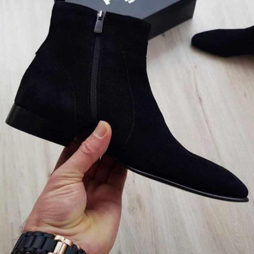 Suede Chelsea Boots Casual wear Party Wear For Men- FunkyTradition