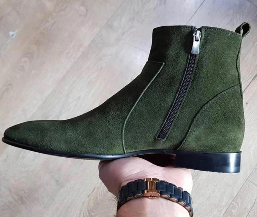 Suede Chelsea Boots Casual wear Party Wear For Men- FunkyTradition