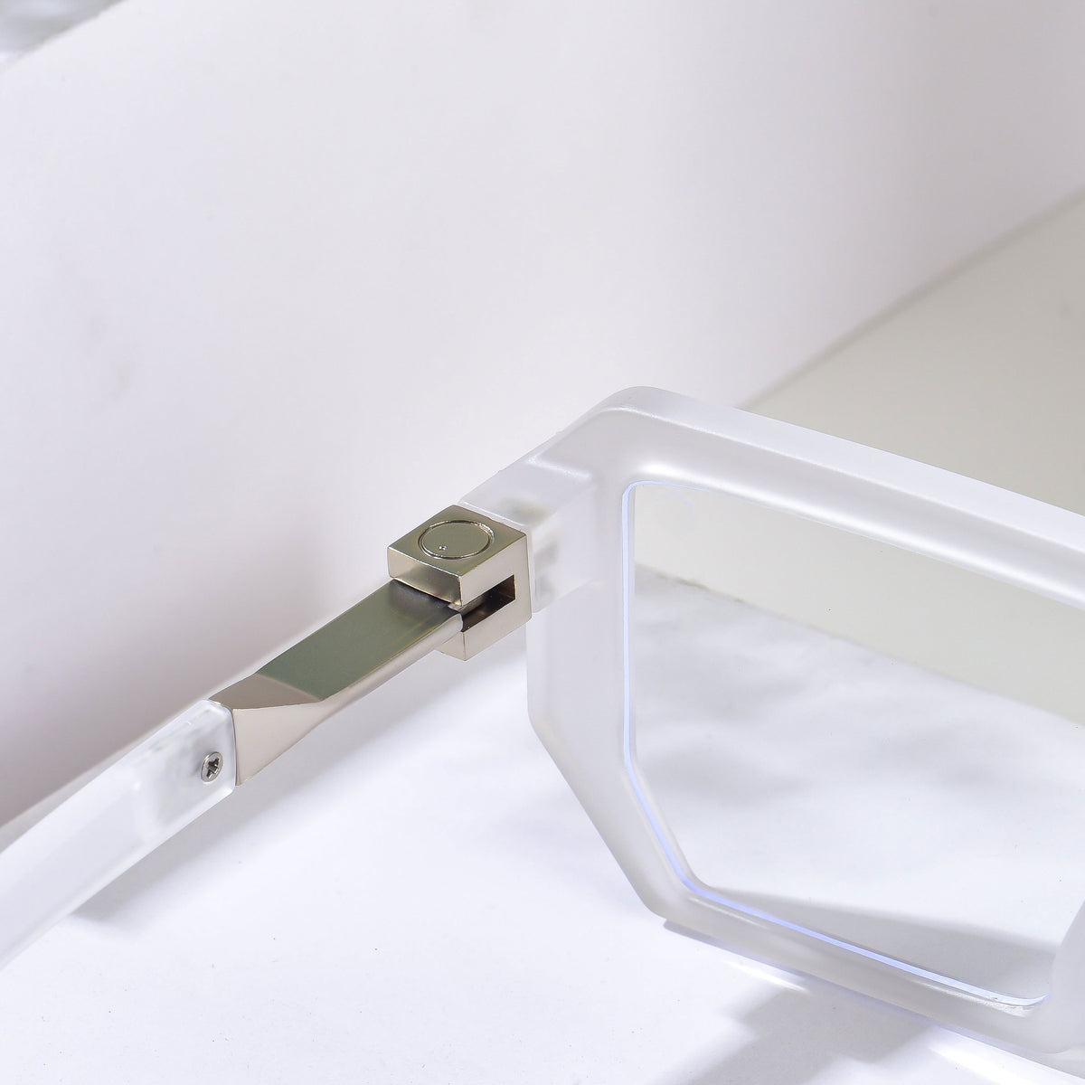 Translucent Square Eyeglasses | Modern Clear Frame Glasses | Chic Eyewear