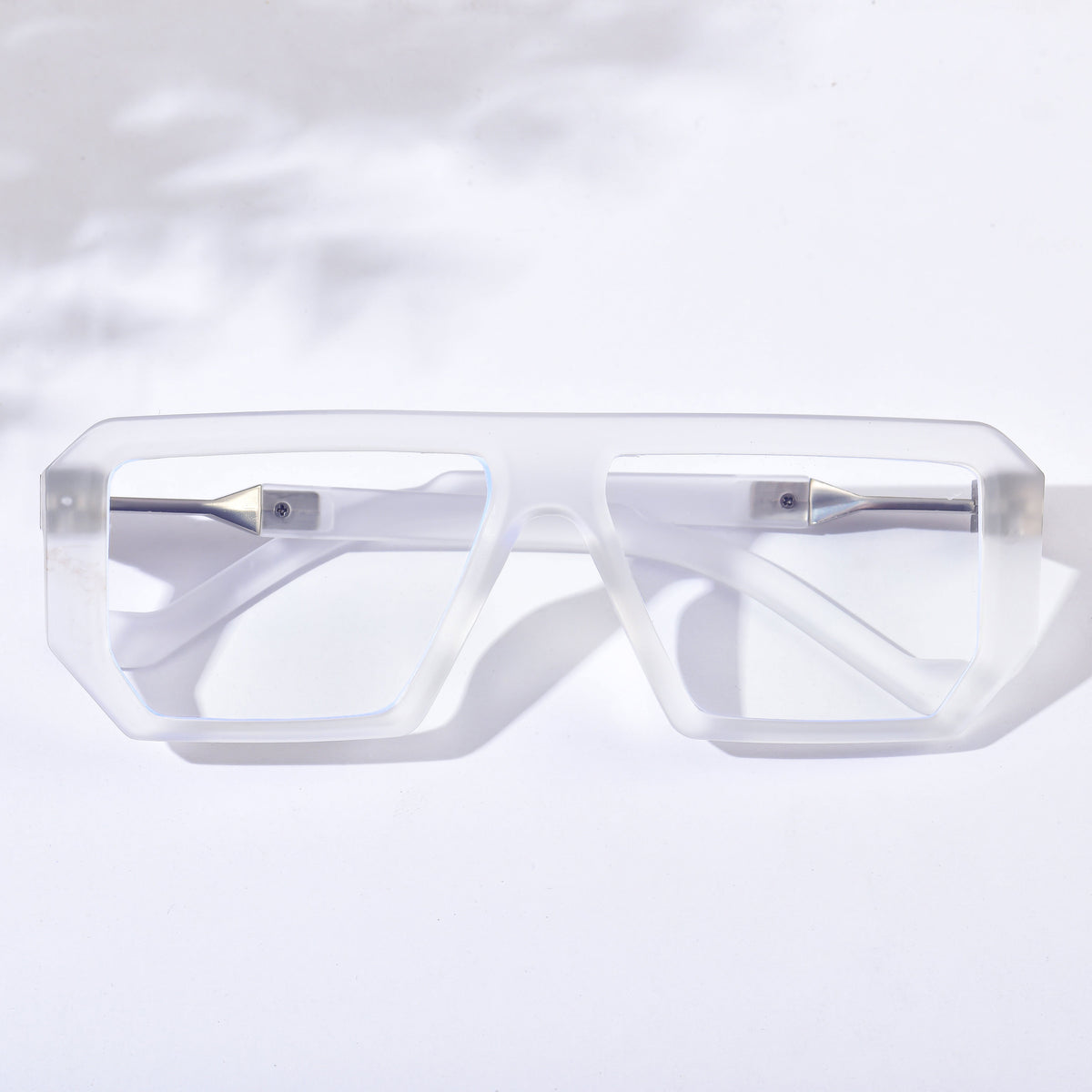 Translucent Square Eyeglasses | Modern Clear Frame Glasses | Chic Eyewear