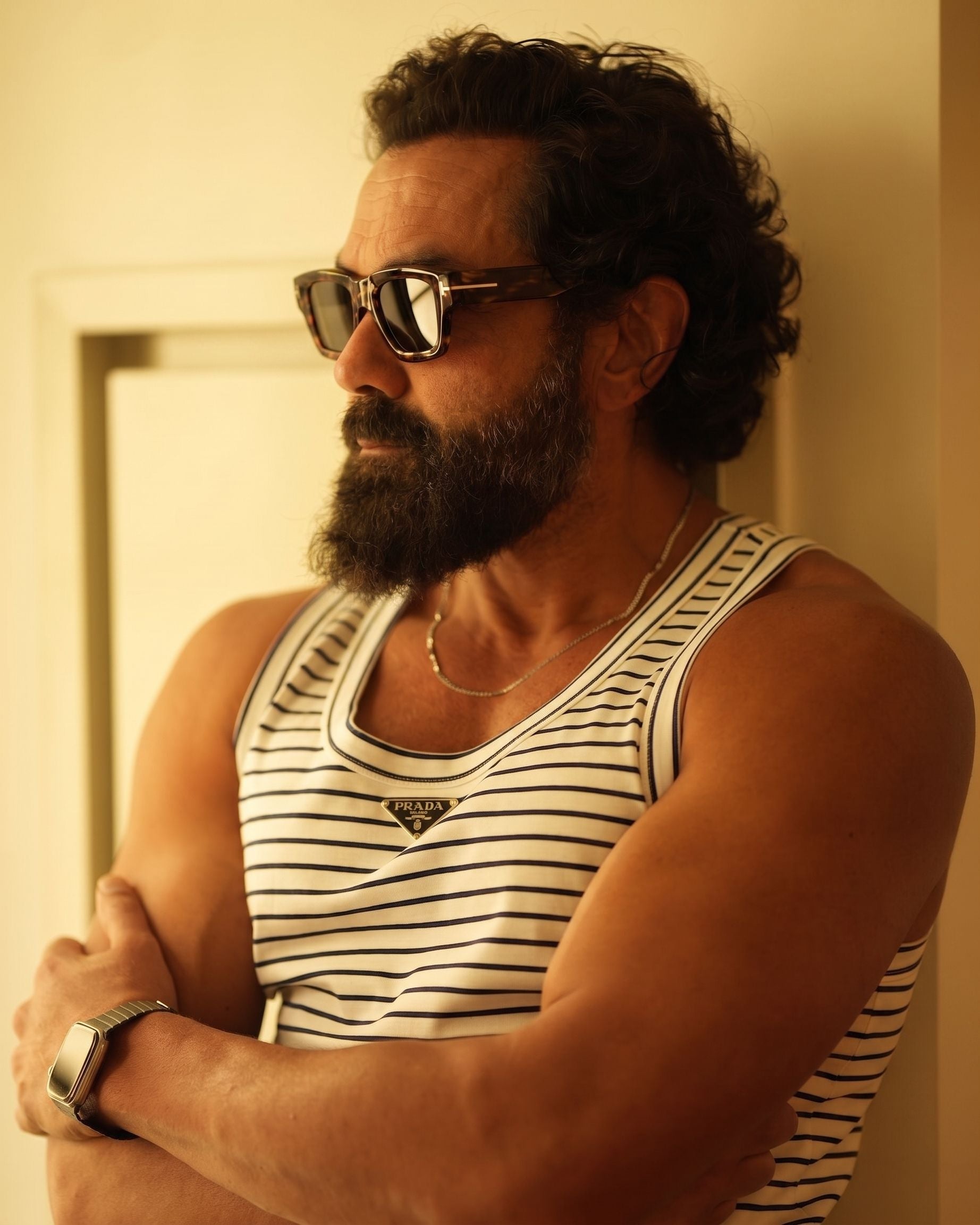 Bobby Deol Inspired Havana Tortoise Luxury Sunglasses for Men & Women – Premium Square UV400 Shades