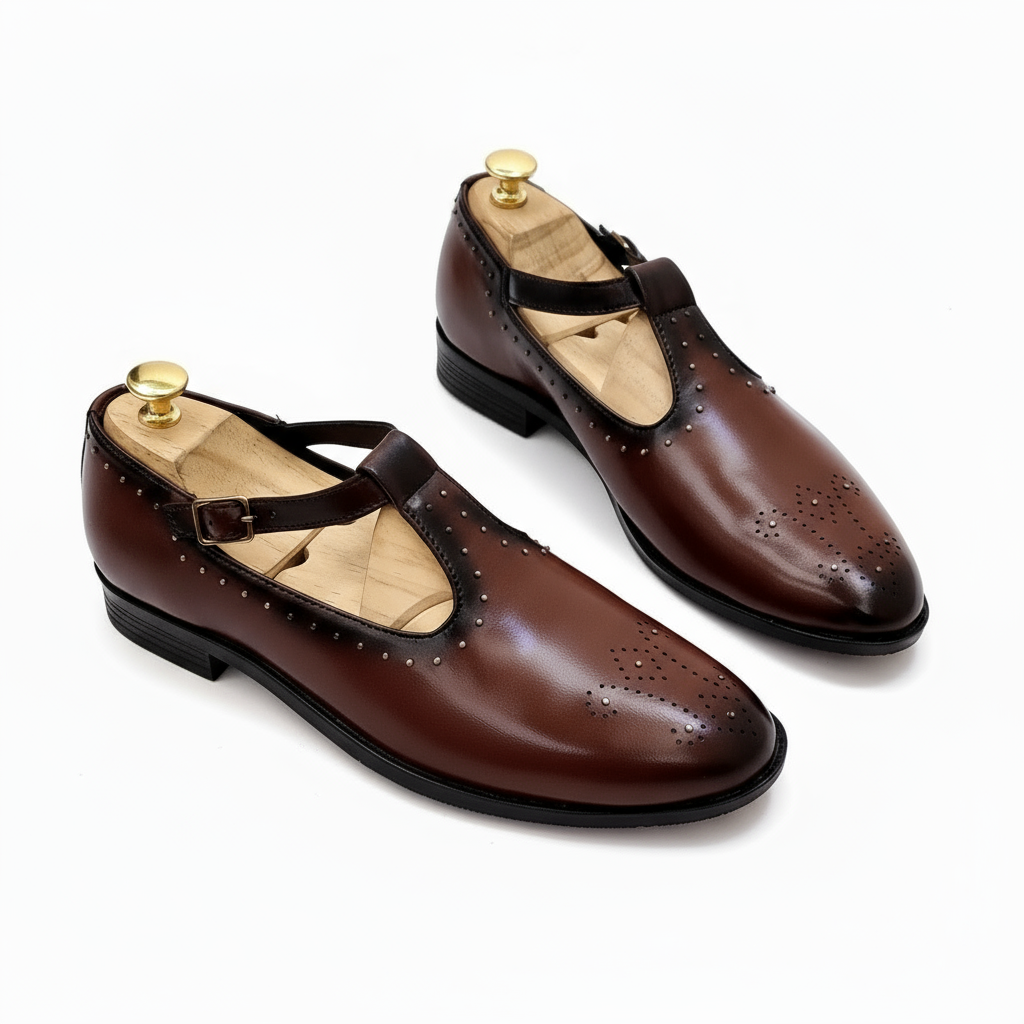 Trendy PESHAWARI JUTTI Suede Wedding Wear And Casual Wear-FunkyTradition