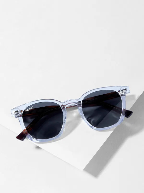 UV-Protected White Tiger Black Wayfarer Sunglasses for Men & Women- FunkyTradition
