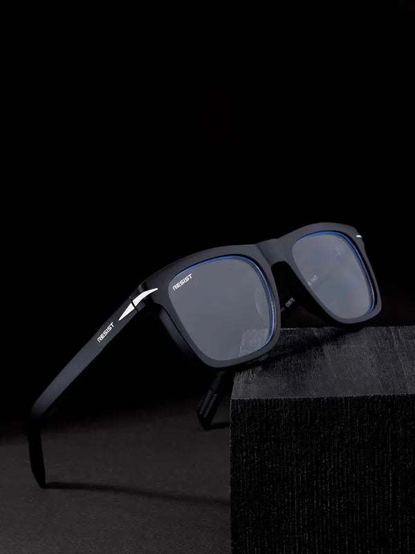 UV Protected Black Clear Wayfarer Sunglasses For Men & Women- FunkyTradition