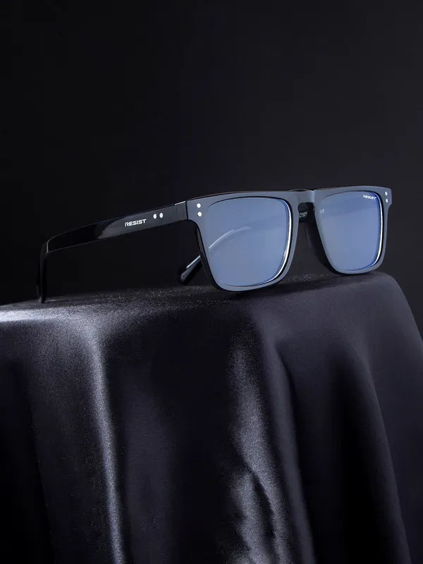 UV Protected Black Clear Wayfarer Sunglasses For Men & Women- FunkyTradition