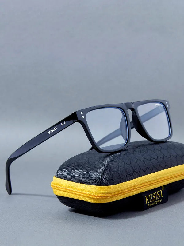UV Protected Black Clear Wayfarer Sunglasses For Men & Women- FunkyTradition