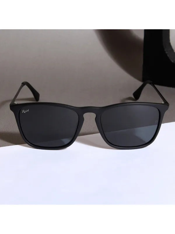 UV Protected Black Wayfarer Sunglasses For Men & Women- FunkyTradition