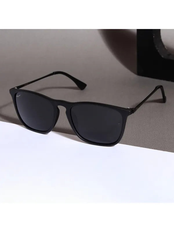 UV Protected Black Wayfarer Sunglasses For Men & Women- FunkyTradition