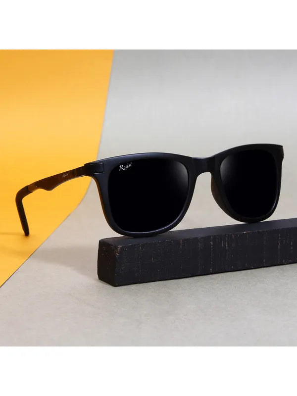 UV Protected Black Wayfarer Sunglasses For Men & Women- FunkyTradition