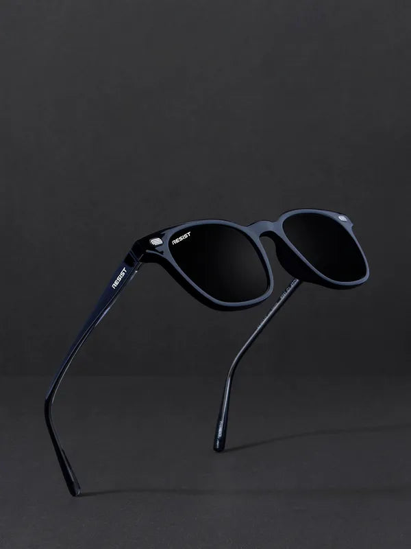 UV Protected Black Wayfarer Sunglasses For Men & Women- FunkyTradition