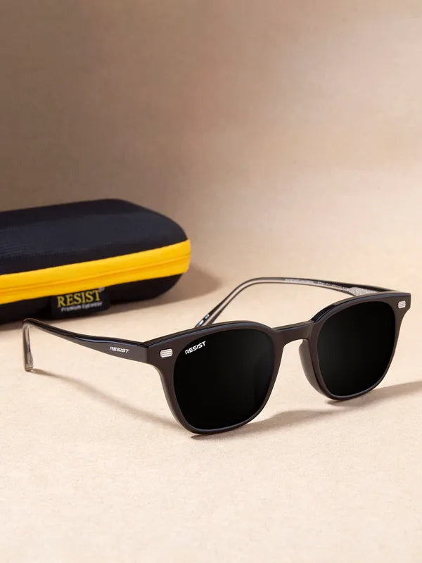 UV Protected Black Wayfarer Sunglasses For Men & Women- FunkyTradition