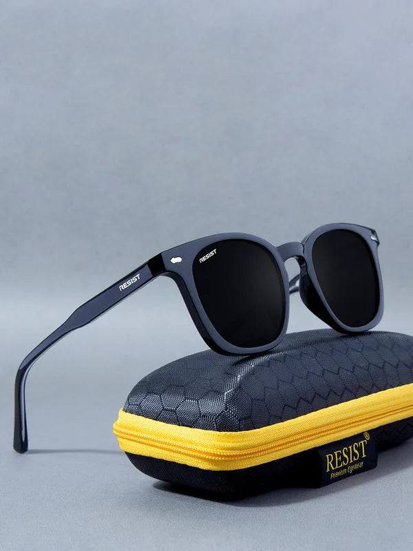 UV Protected Black Wayfarer Sunglasses For Men & Women- FunkyTradition
