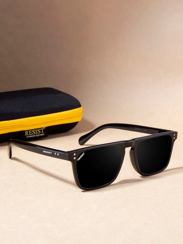 UV Protected Black Wayfarer Sunglasses For Men & Women- FunkyTradition