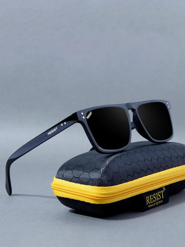 UV Protected Black Wayfarer Sunglasses For Men & Women- FunkyTradition