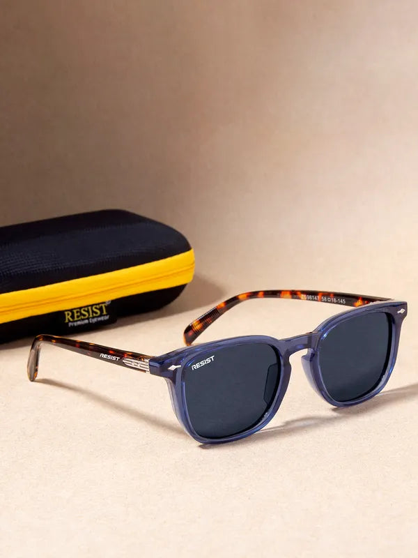 UV Protected Blue Black Wayfarer Sunglasses For Men & Women- FunkyTradition