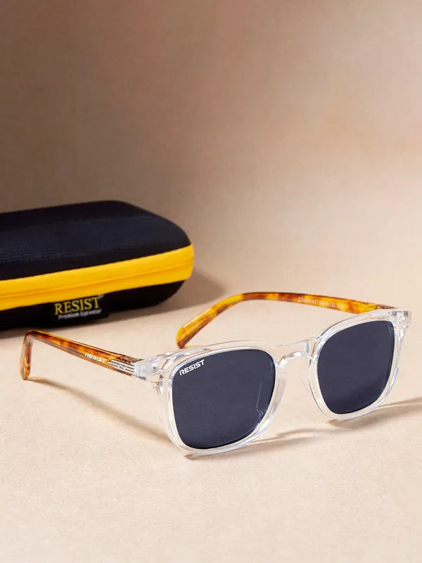 UV Protected White Black Wayfarer Sunglasses For Men & Women- FunkyTradition