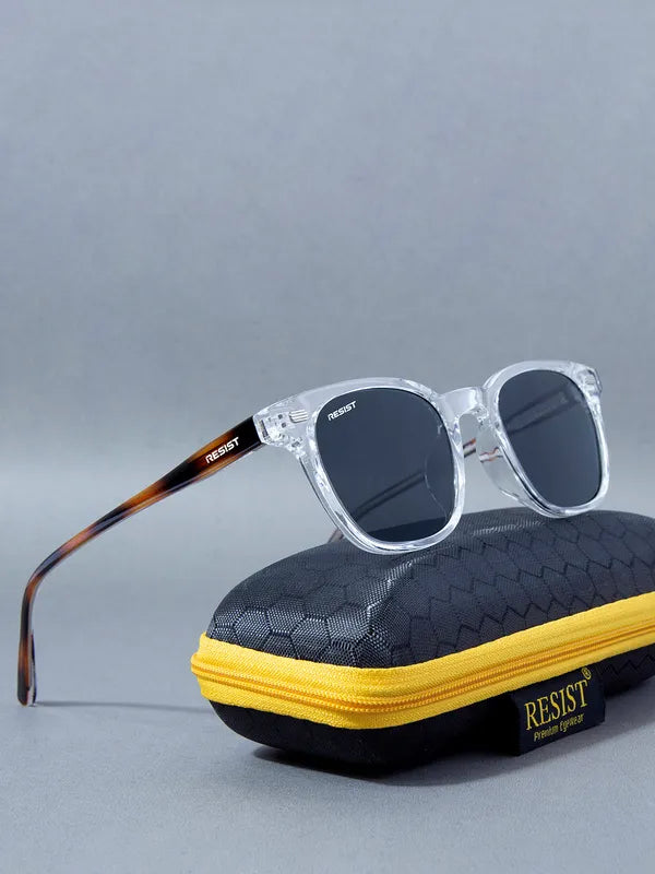 UV Protected White Tiger Brown Wayfarer Sunglasses For Men & Women- FunkyTradition