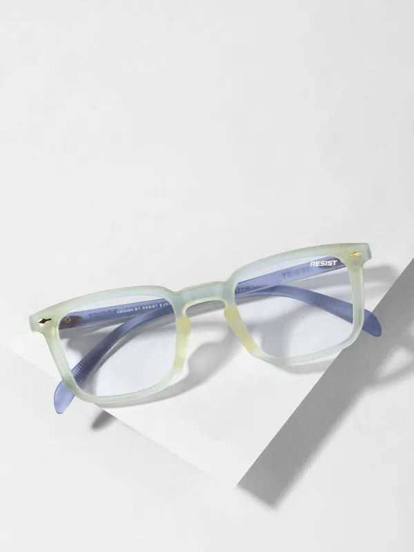 UV Protected Yellow Grey Clear Wayfarer Sunglasses For Men & Women- FunkyTradition