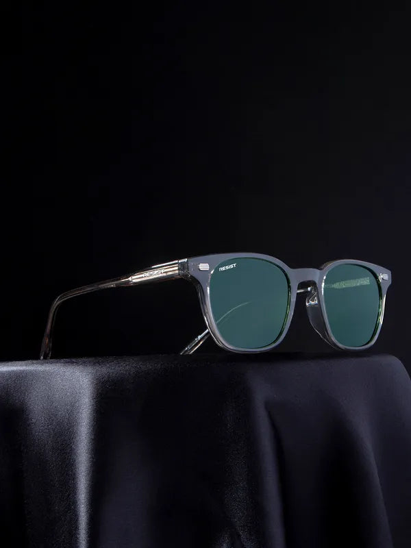 Unique UV Protected Brown Green Wayfarer Sunglasses For Men & Women- FunkyTradition