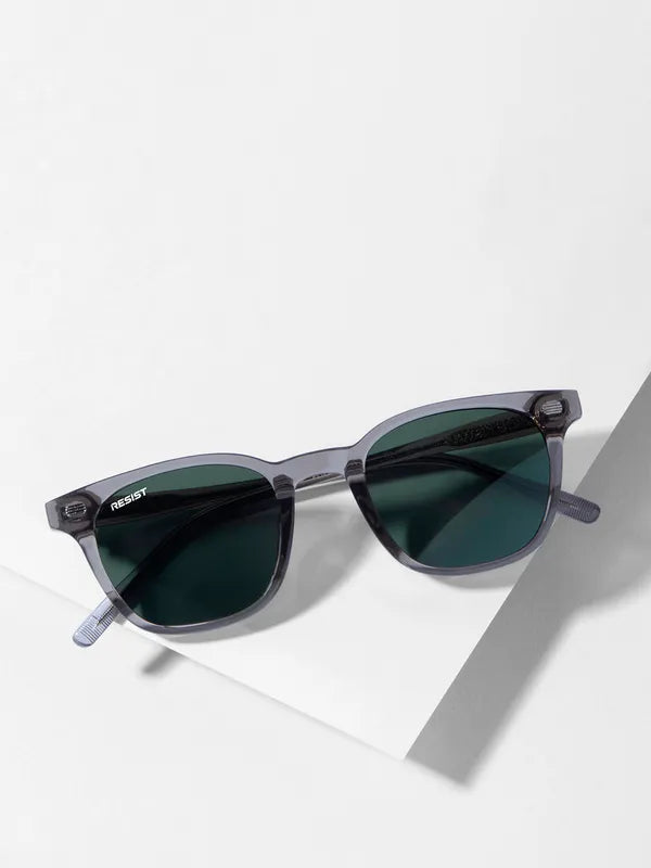 Unique UV Protected Brown Green Wayfarer Sunglasses For Men & Women- FunkyTradition