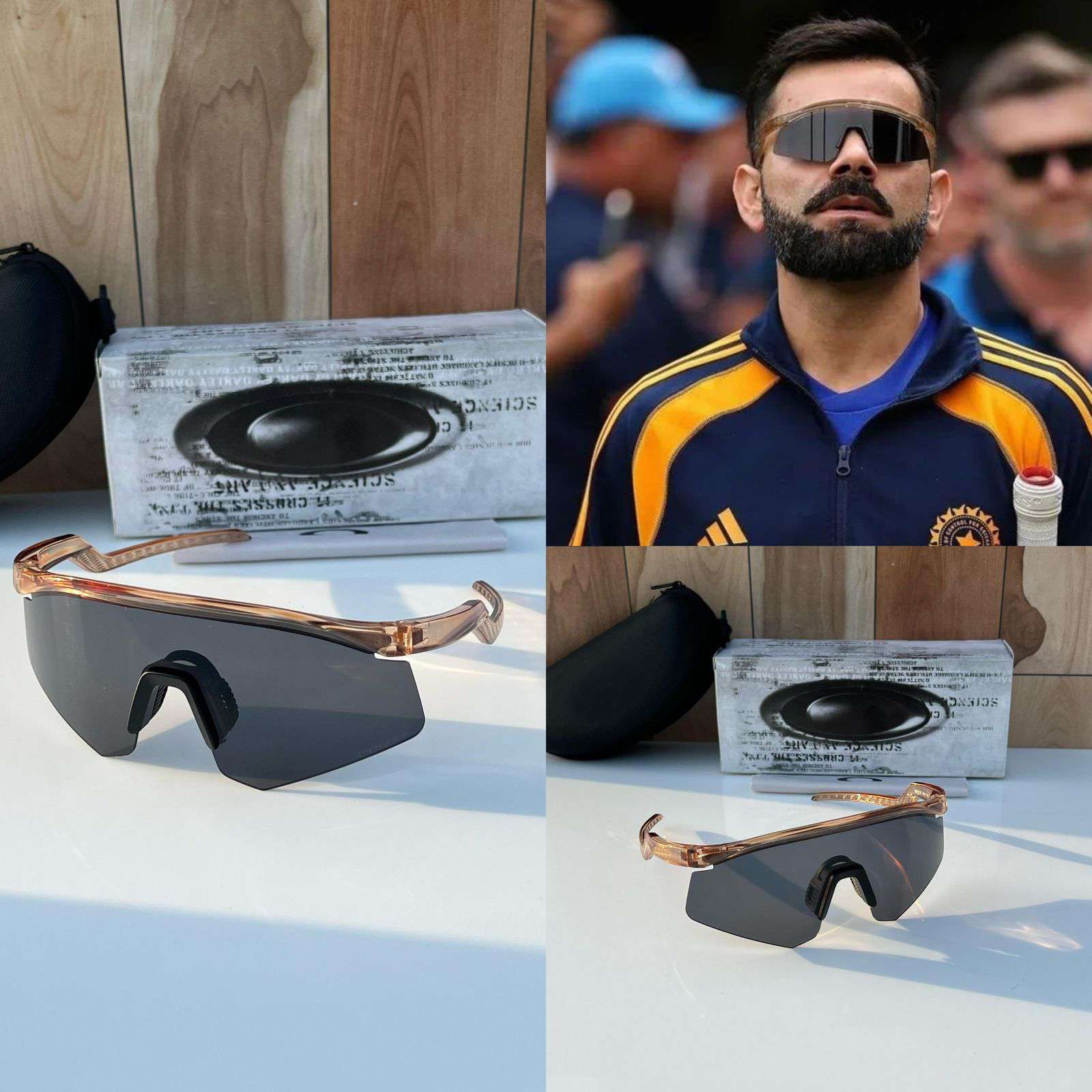 Virat Kohli style shield sunglasses perfect for cricket and outdoor sports